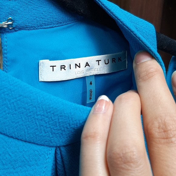 EUC Trina Turk sz Amado DressW cutouts - Picture 4 of 9